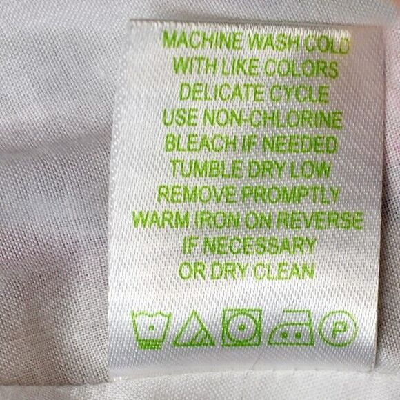 Lilly Pulitzer Floral Patchwork Skirt Pleated Lined Cotton Green Pink-Women's 6 - Picture 6 of 6